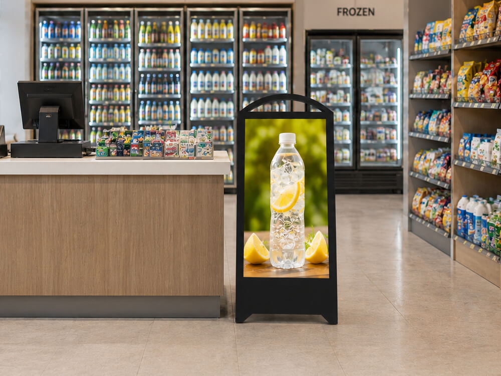 Outdoor Digital Signage at Retail