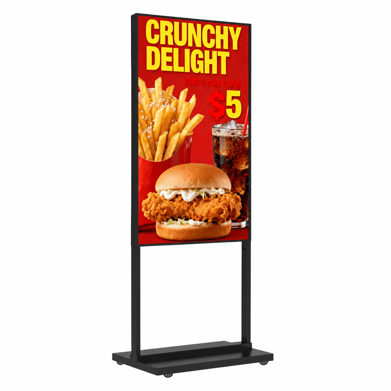 YINGLUX Indoor Floor Standing Digital Signage YL-IFW C