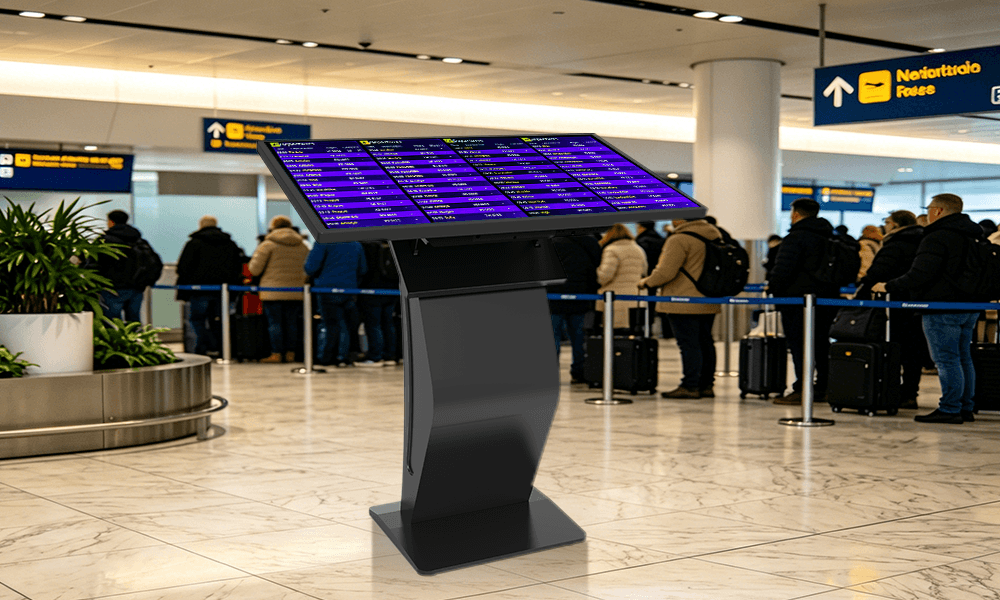 YINGLUX Touch Screen Kiosk Aviation Airline Check-in
