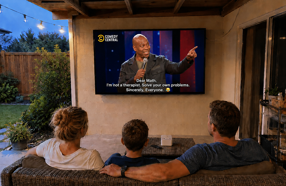 YINGLUX outdoor home cinema backyard entertainment