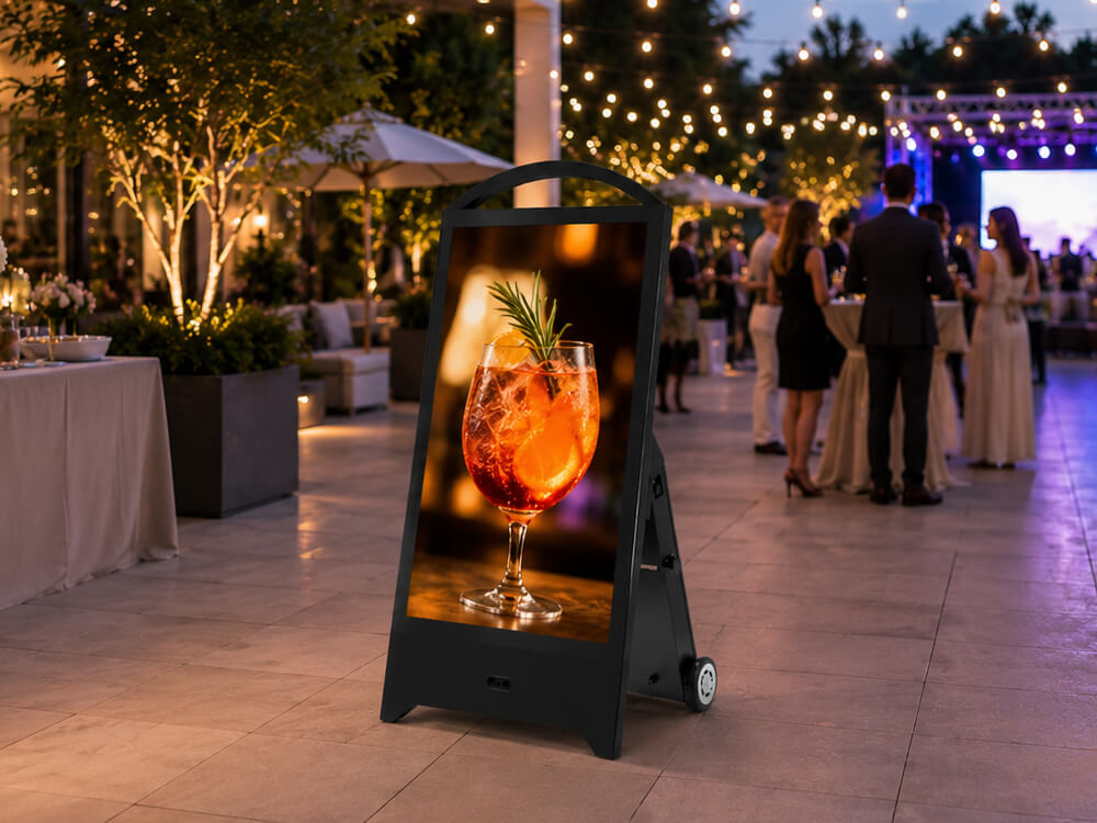 Outdoor Digital Signage at Events