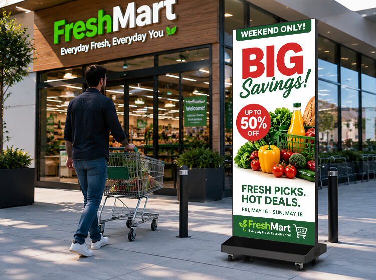 LED poster display supplier overview