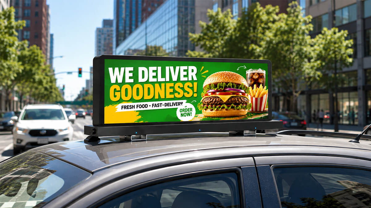 Delivery Vehicle LED Display