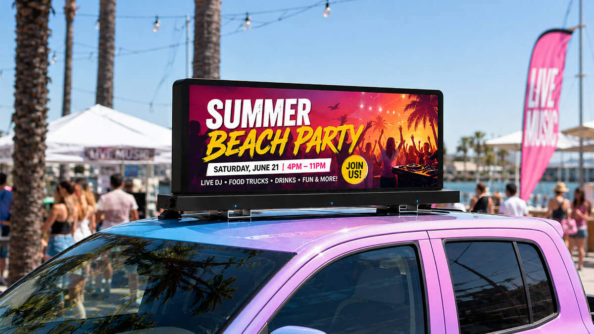 Event Vehicle LED Display