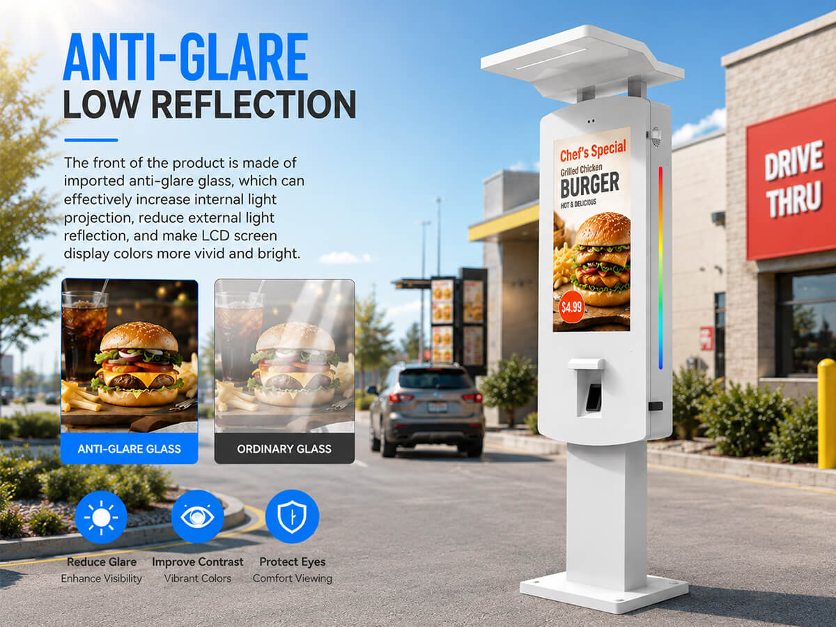 Anti-Glare — Vivid Color, Zero Glare