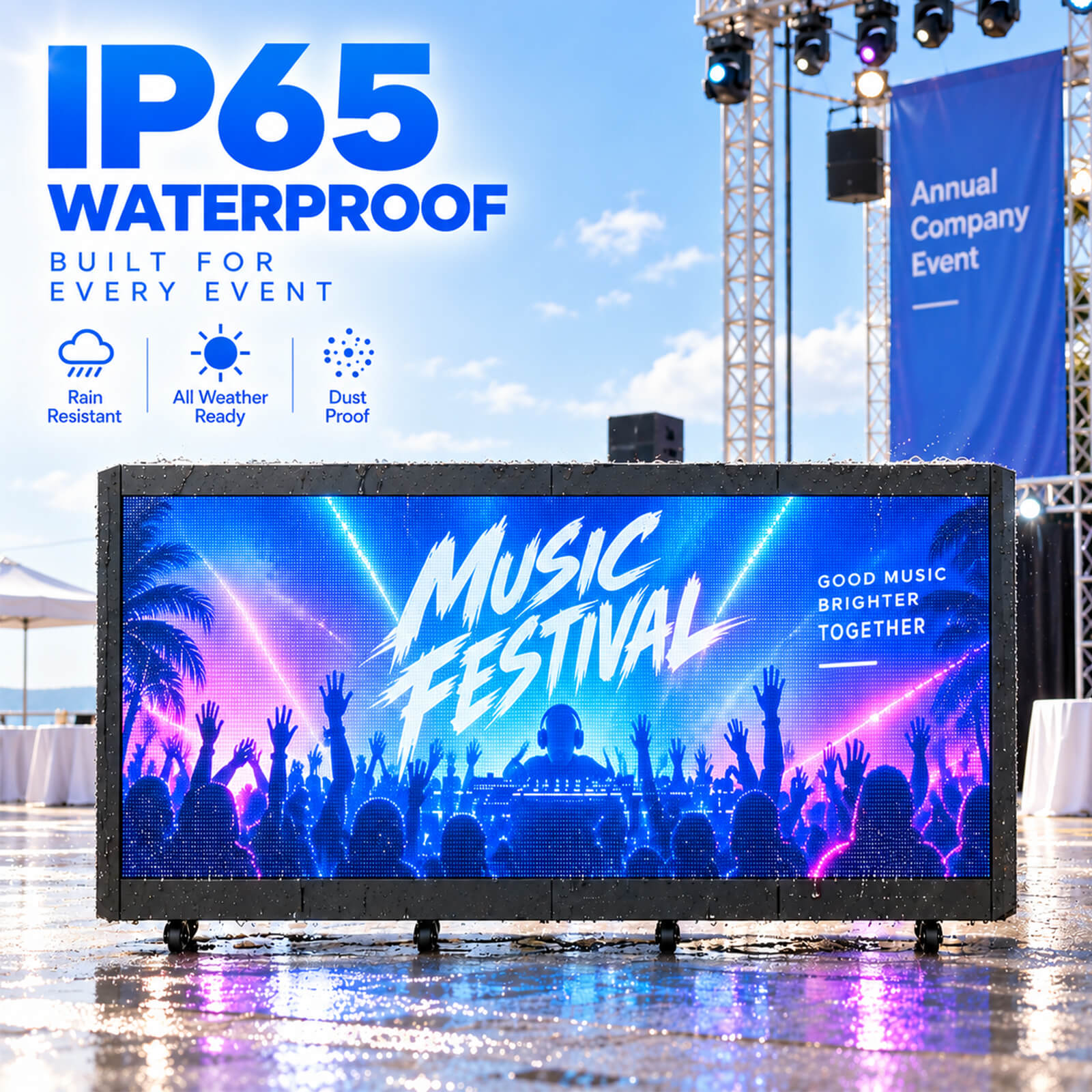 YL-LOFD-6 IP65 waterproof, rain resistant and dust proof